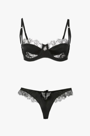 Balconette Bra & Thong Set